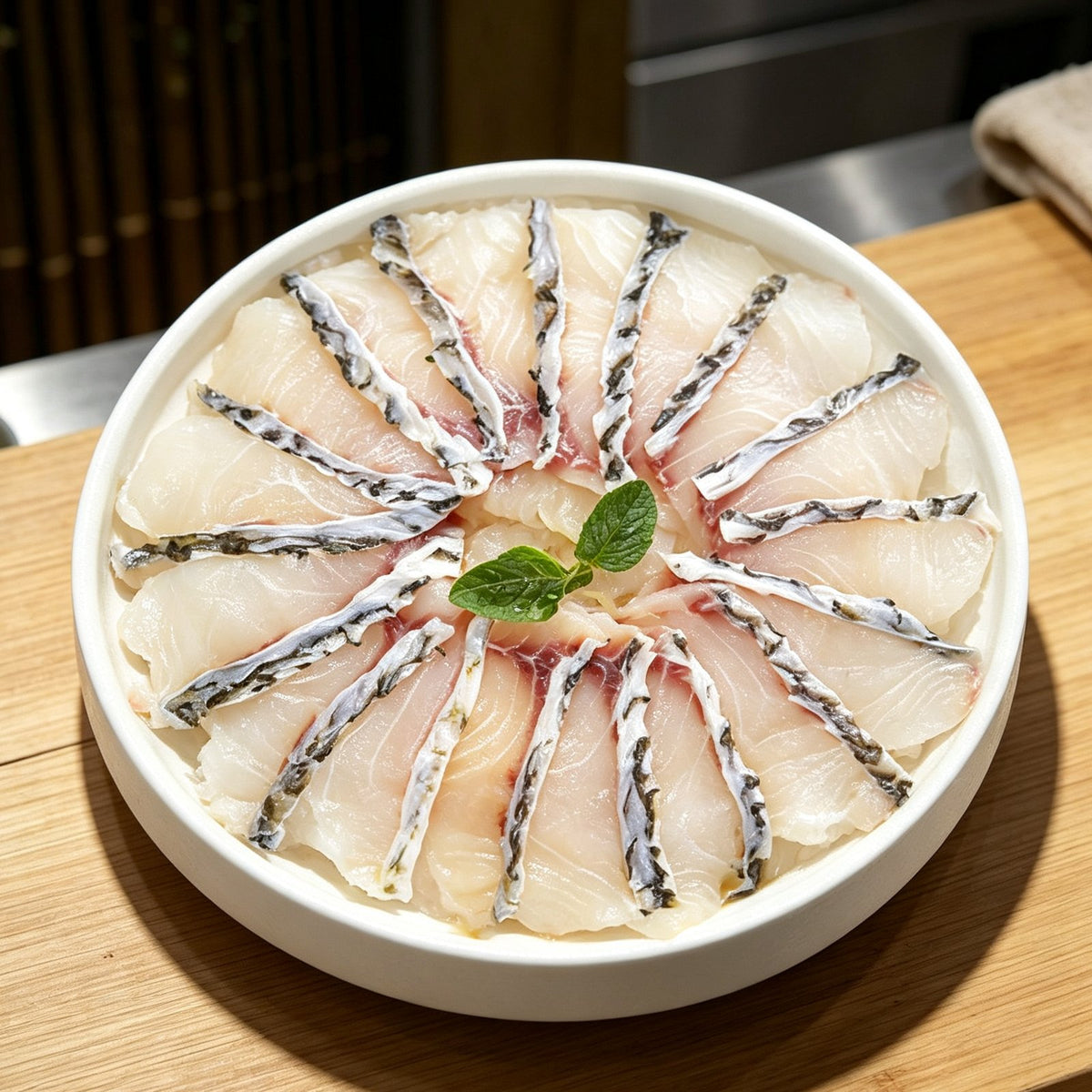 Fresh Crisp Grass Carp Slices