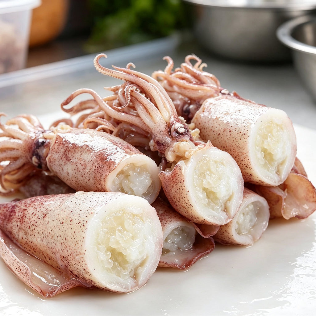 Premium Whole Fresh Baby Squid