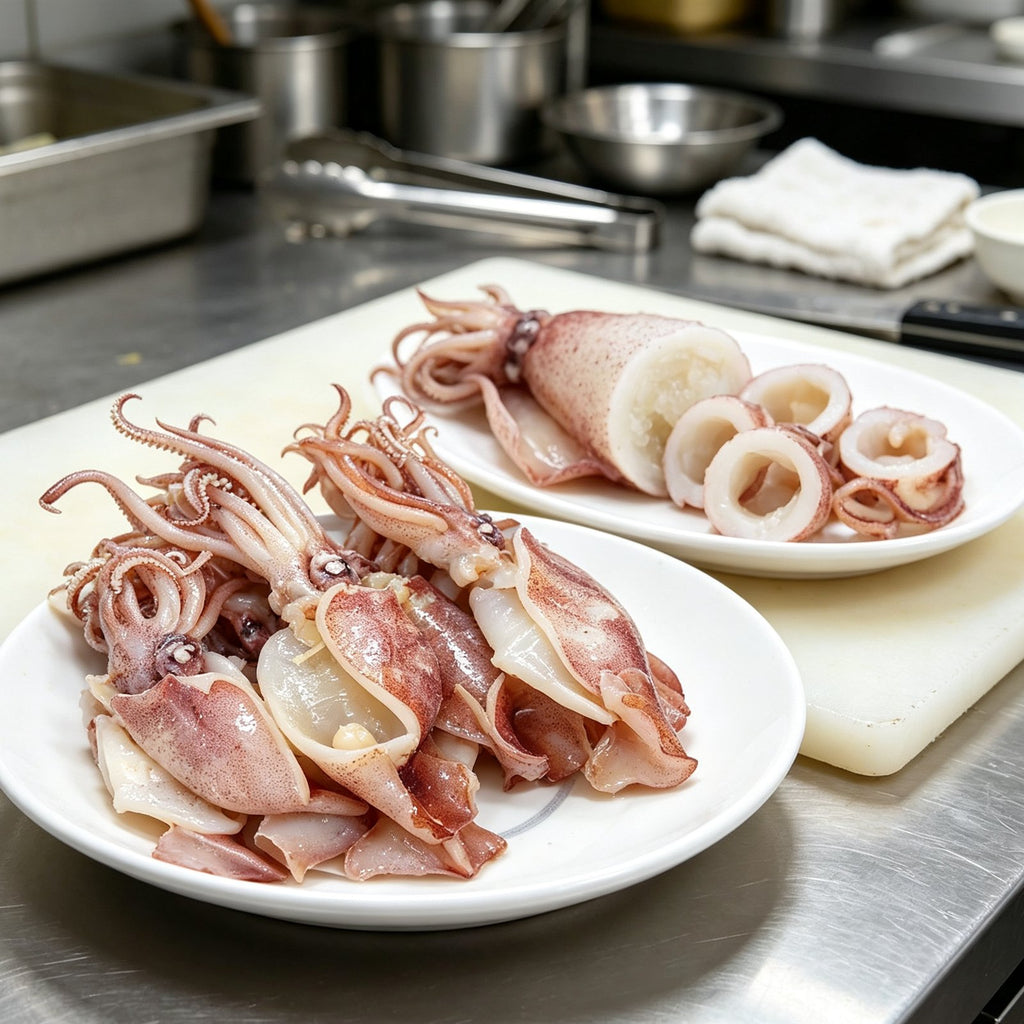 Premium Whole Fresh Baby Squid
