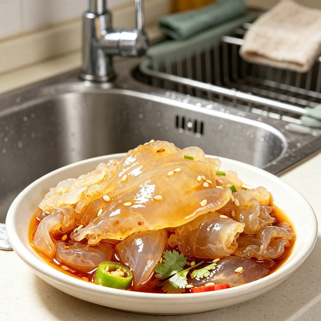 Marinated Jellyfish Salad with Sesame