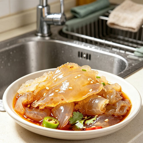 Marinated Jellyfish Salad with Sesame