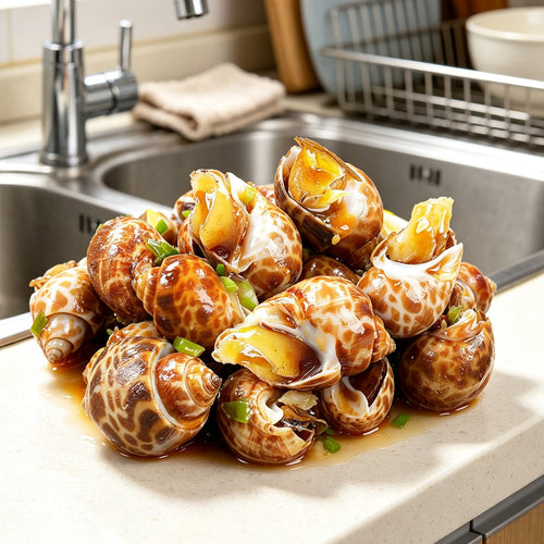 Fresh Marinated Spotted Sea Snails