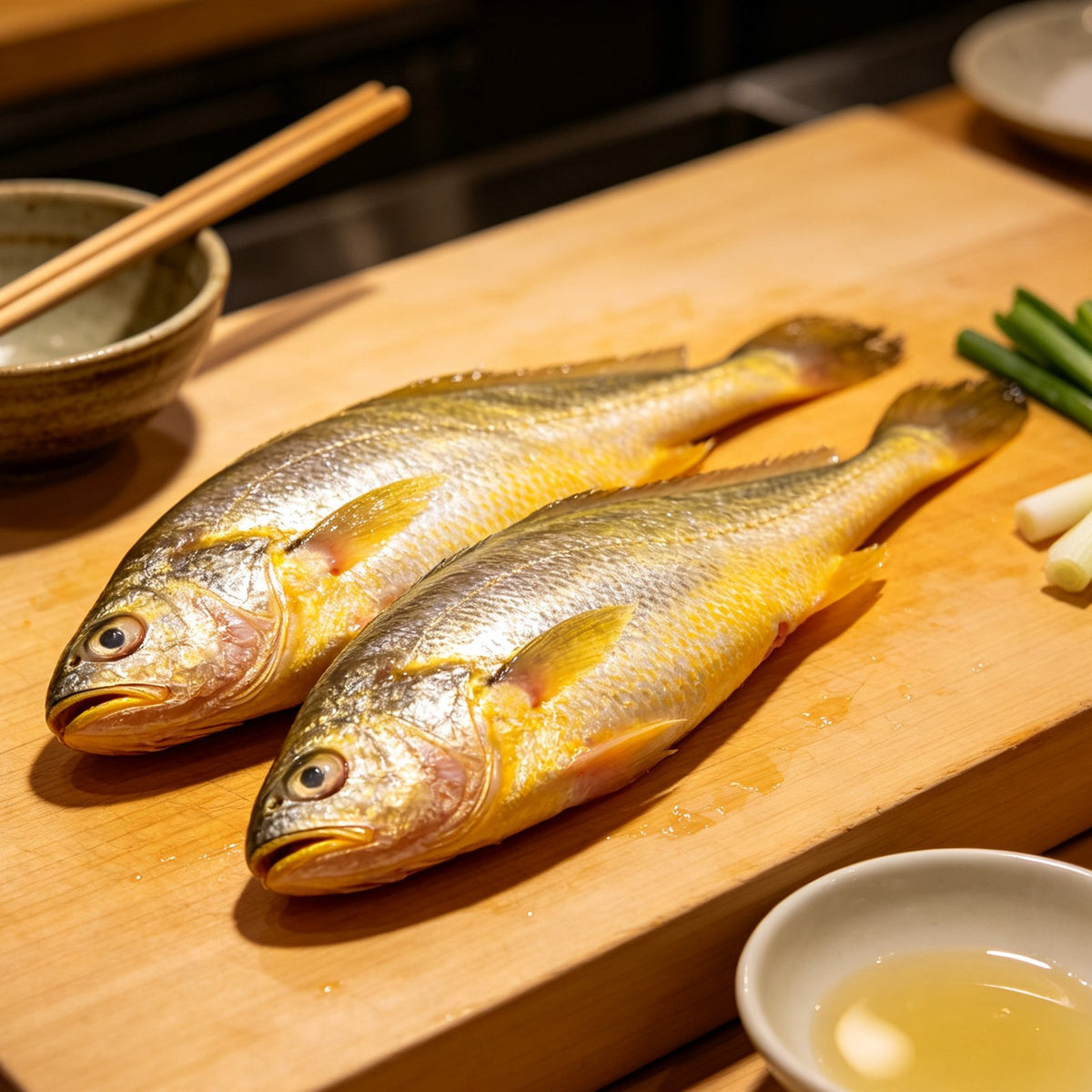 Premium Whole Fresh Yellow Croaker